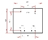 PT 3,6VA/2x24V  Printtrafo 3,6VA EI38 2x24V 2x75mA