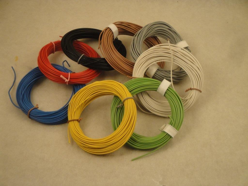Schaltlitze 0,75mm� schwarz, 10m-Ring