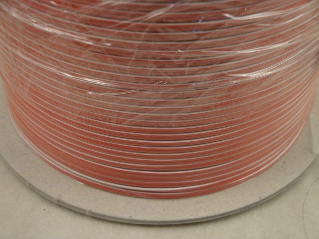 Zwillingslitze 2x0,14mm� rot/wei�, 100m Spule