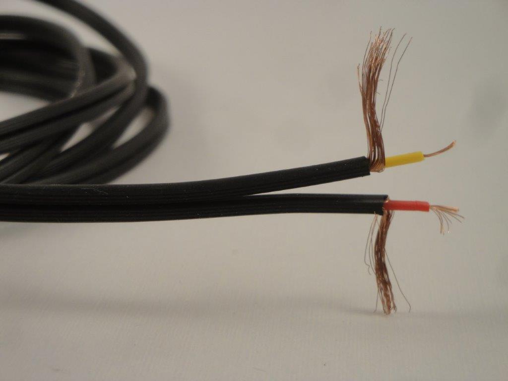 MY 137 SW  2x0,14mm� flach einzel geschirmt (MIC214F), lose