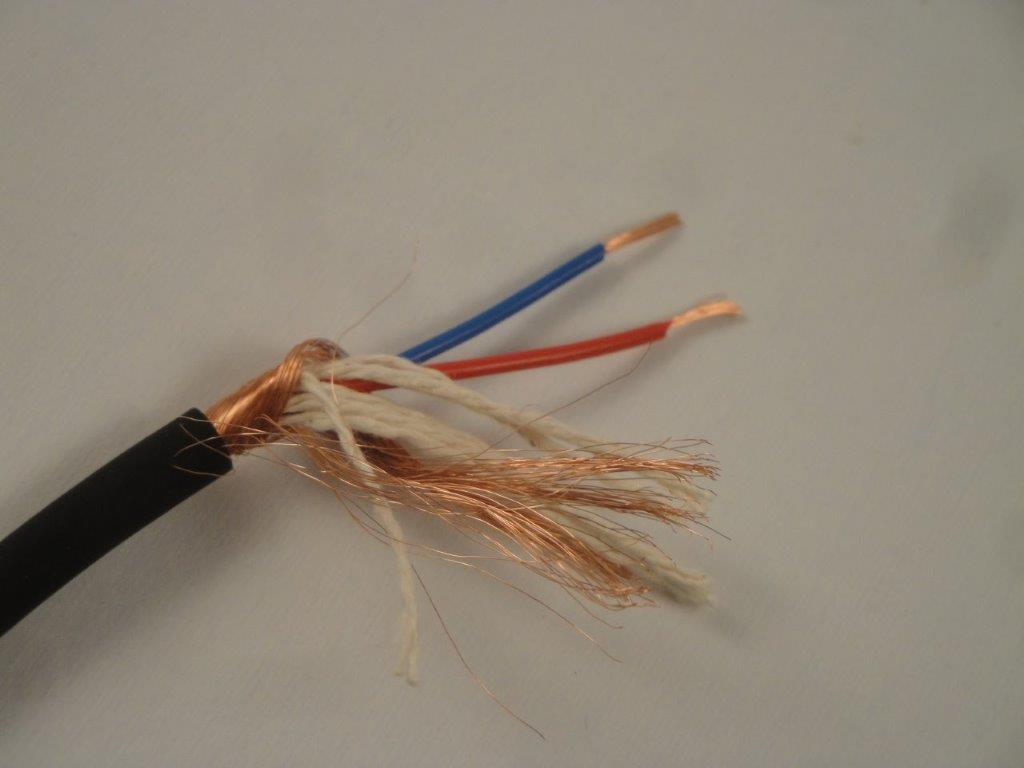 MY 526 SW  2x0,50mm� 5mm rund trittfest (MIC250R-T), lose pro M