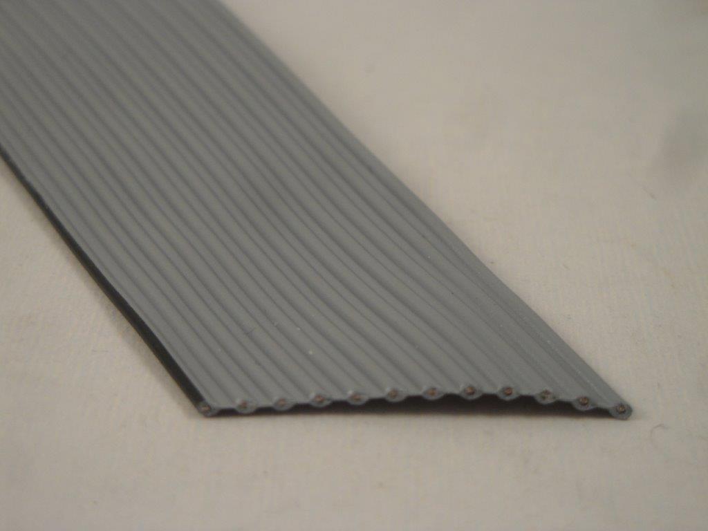 Flachbandkabel RM 2,56mm 12pol grau 12x0,22mm² Flachbandkabel RM 2,56mm 12pol grau 12x0,22mm²