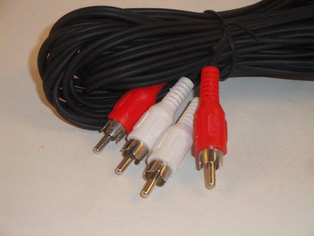 Audiokabel 4xCinchstecker ST/ST 0,5m