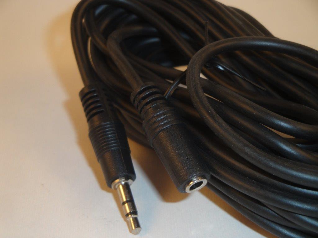 Audiokabel Klinke3,5 stereo ST/BU 1,0m  (Verl�ngerungskabel)