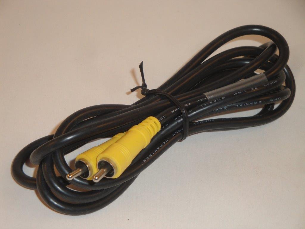 Videokabel 2xCinch Stecker/Stecker AV 10m gelb