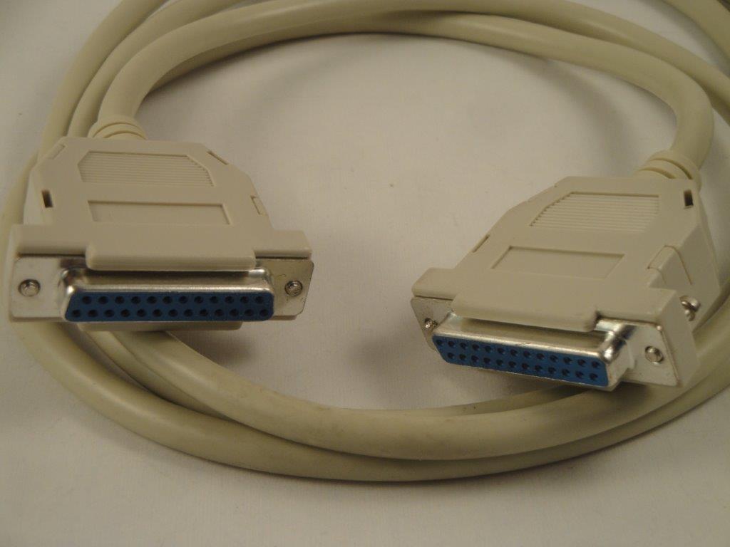 SUB-D Datenkabel 25-pol F/F 1:1 2m   CAB407