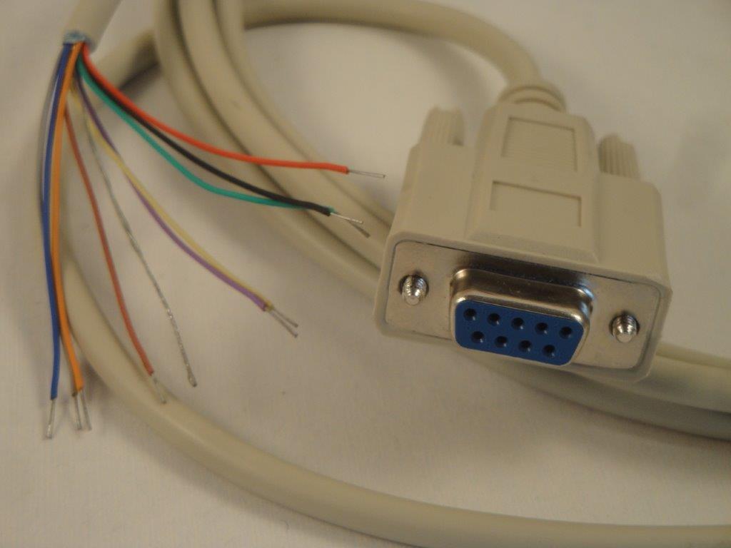 SUB-D Datenkabel 9-pol F/Open End 2m  CAB681