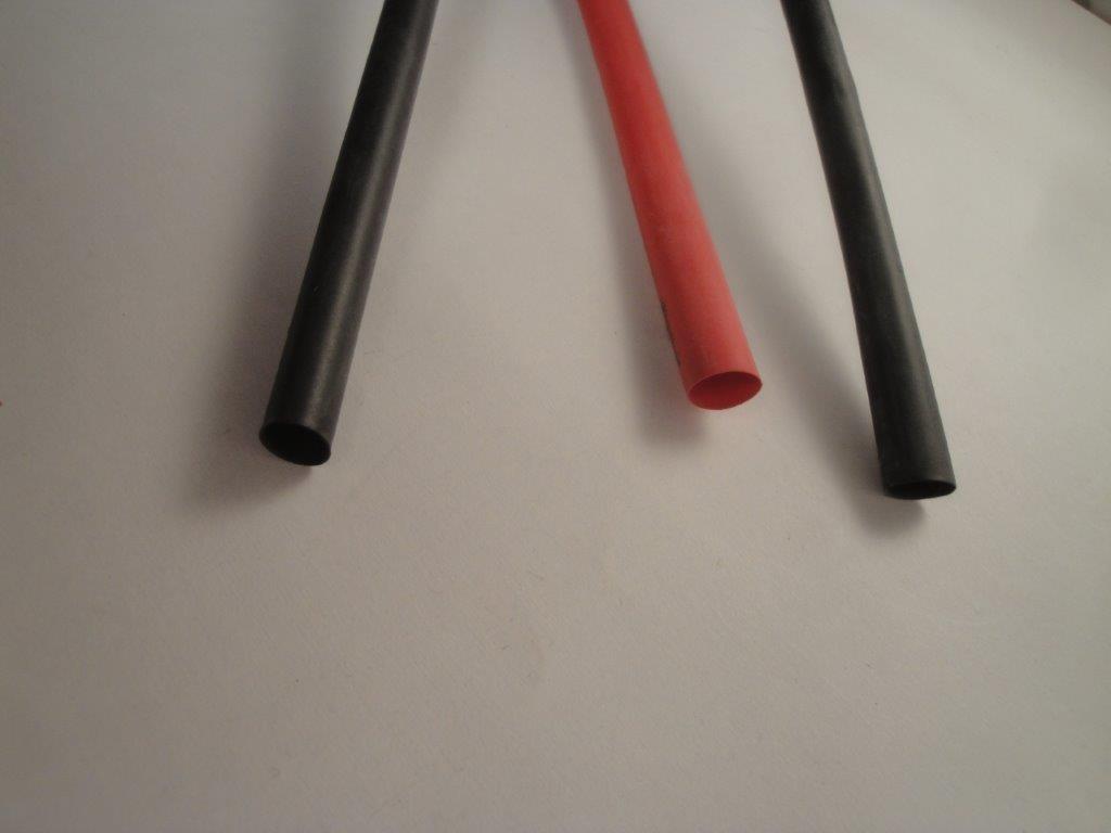 Schrumpfschlauch 3:1 9/3mm rot 1,2m RNF 3000