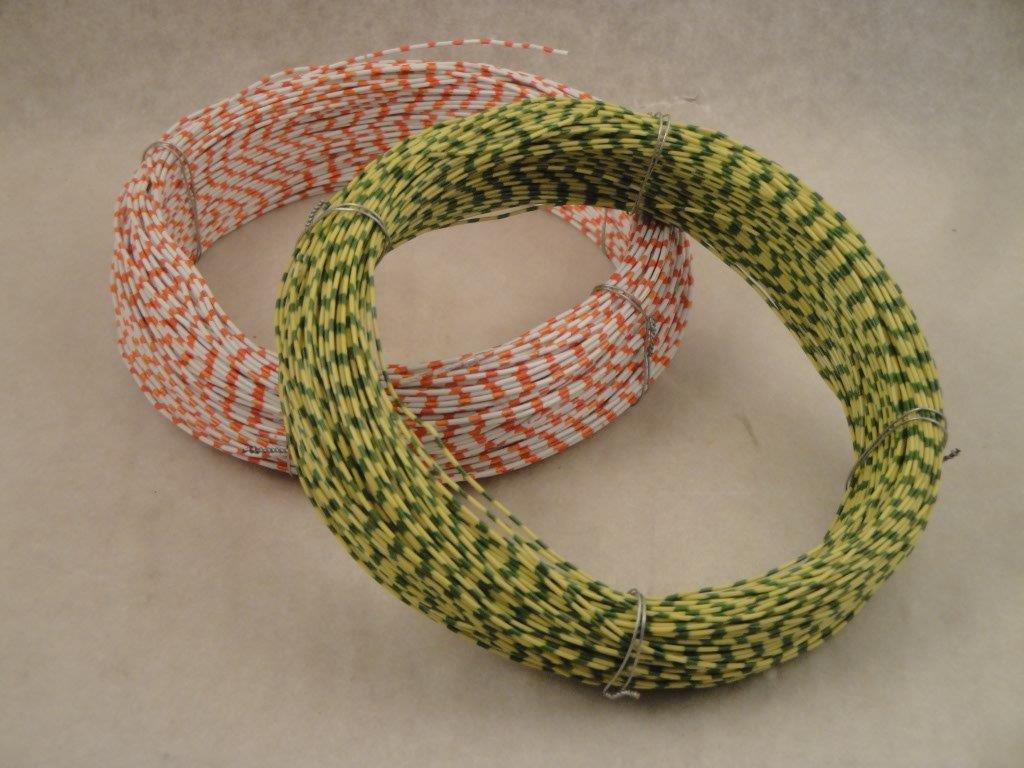 Schaltdraht 100m gelb/gr�n 0,5mm�