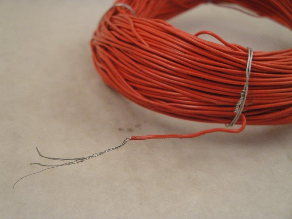 Schaltdraht 100m rot 0,5mm� Mehrdr�htig