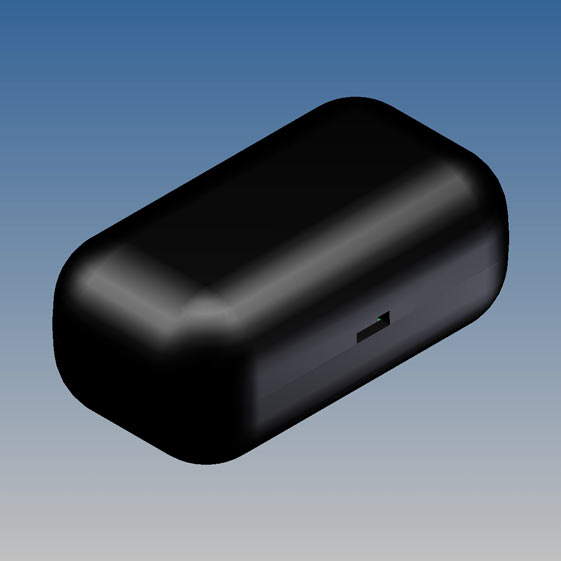 SOAP 10006  Schwarz  56x31x24,5mm, Teko SOAP 10006
