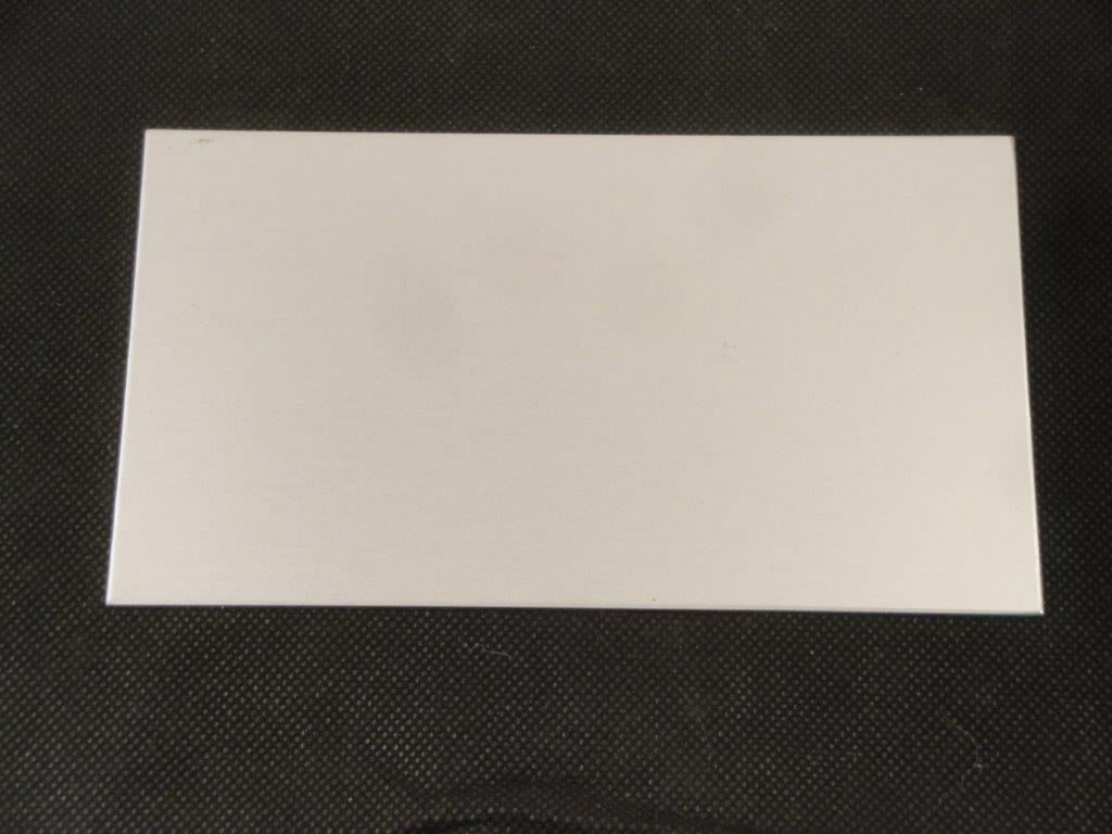 Frontplatte Alu 71x58x0,5mm