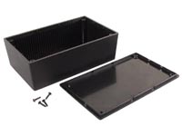 WCAH 2855 85x55x30mm  APS-Kunststoffgeh�use, schwarz, Velleman