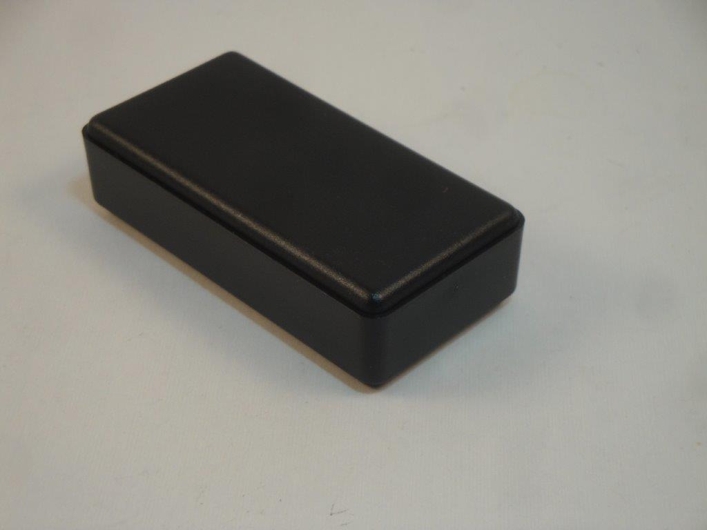 PP12SW  78,5x40x21mm  ABS-Kleingeh�use, schwarz