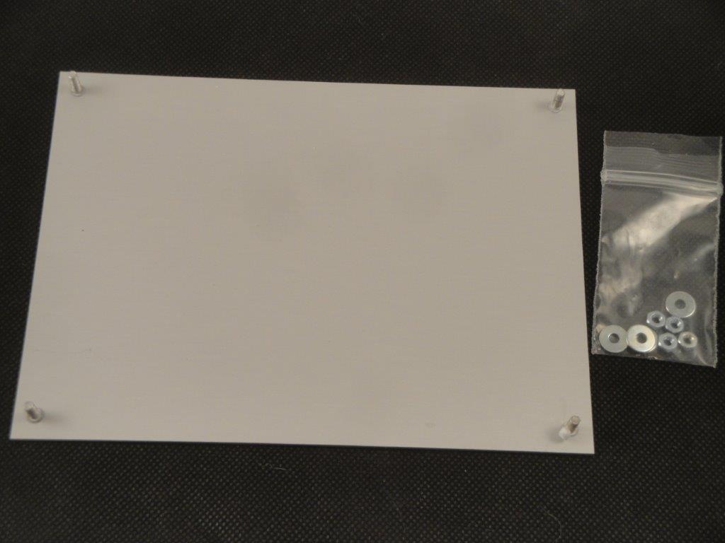 Frontplatte Alu Ultrapult 162x123x2mm, Bopla FPP32000 Frontplatte Alu Ultrapult 162x123x2mm, Bopla FPP32000