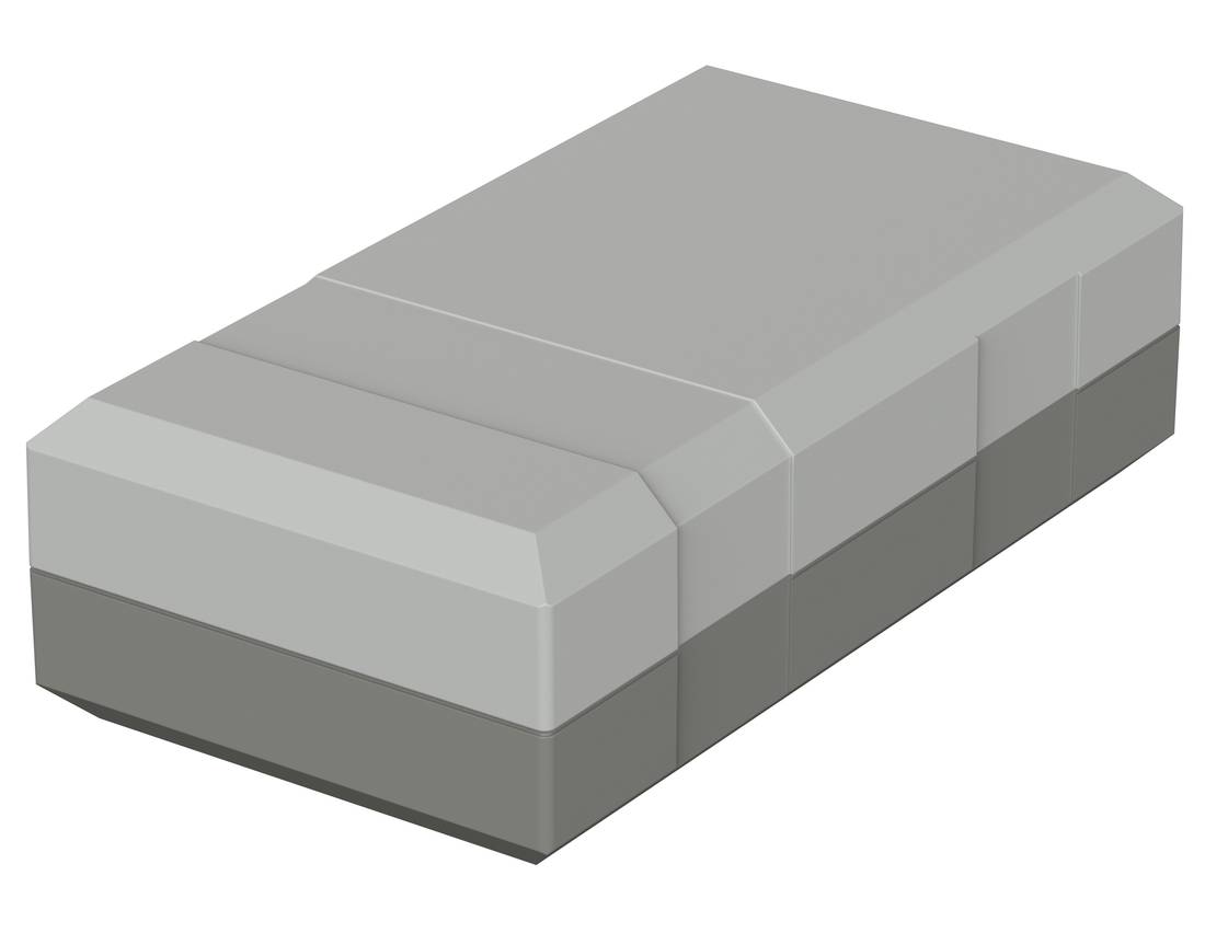 EG1030 Elegantgeh�use, 100x54x30mm, Bopla EG 1030 B, vergilbt