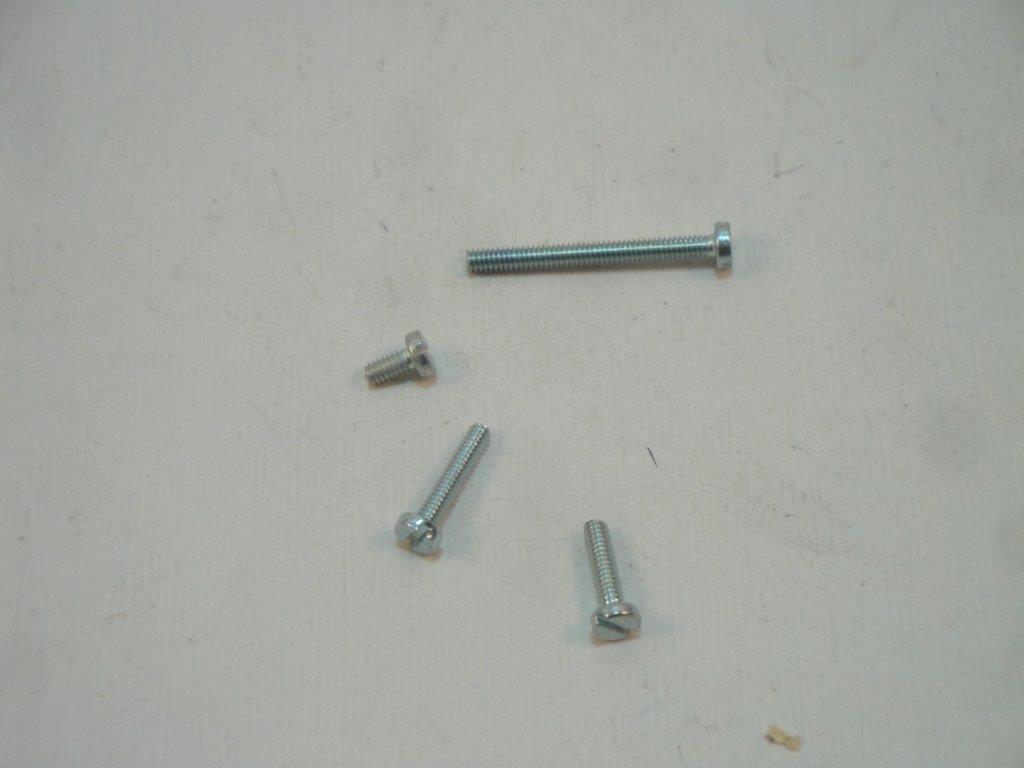 SZKM 2x 4mm  Zylinderkopfschraube einzel, verzinkt, Schlitz