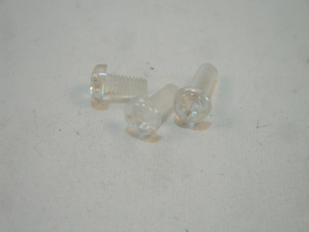 SPC 3x06  Kunststofflinsenkreuzschrauben M3x06mm, einzeln