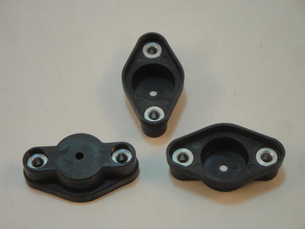 Isolierkappe Fischer IK341 / (M3)  Abdeckkappe f�r TO66