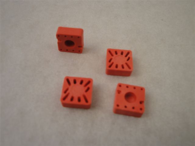 Montagescheibe US510-4  TO - DIP10 rot