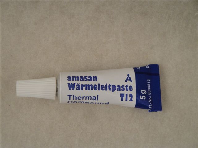 W�rmeleitpaste 5g Tube, amasan T12-5