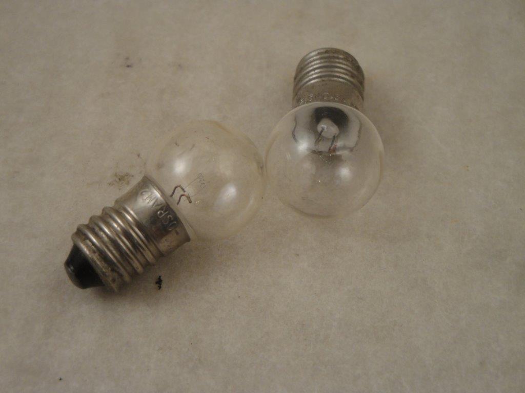 KB 2,5V/500mA E10 Kugel-Lampe 15mm)