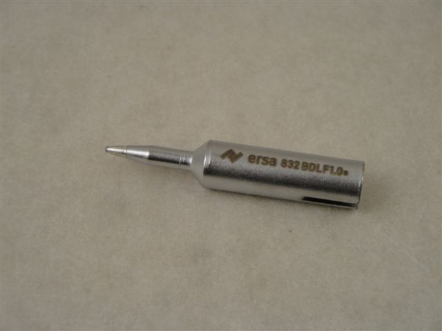 E832BD  L�tspitze, bleistiftspitz, 1,0mm �, ERSA 0832BD