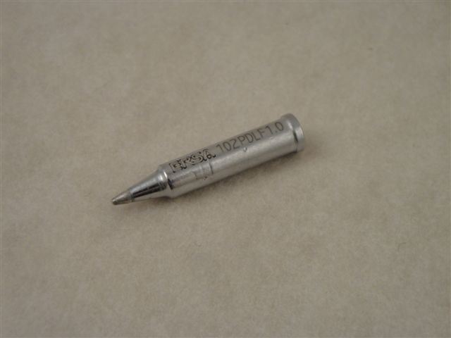 E102PDLF10  L�tspitze, 1,0mm Bleistiftspitz, ERSA 0102PDLF10
