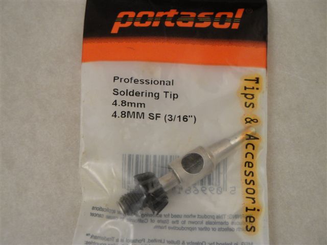 portasol Spitze 4.8mm