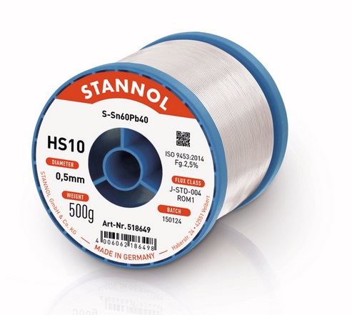 L�tzinn 0,7mm 100g, Stannol S-Sn95Ag4Cu1, HS10 2,5%