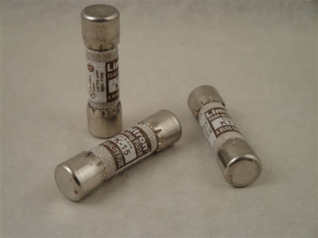 Sicherung 10,3x38mm 15A / 600V, Limitron KTK-15