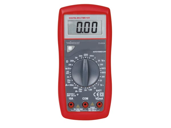 DVM94  Digitalmultimeter 24-Messbereiche 10A