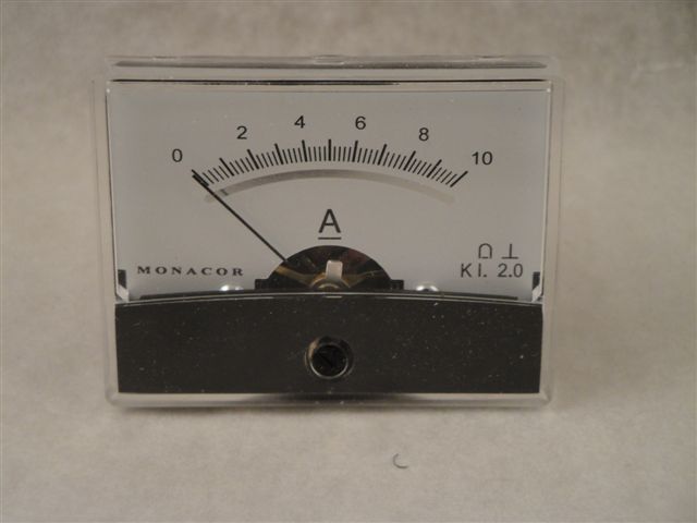 PM-2  DC 300V  Einbau-Instr. 60x45mm, Monacor 290610