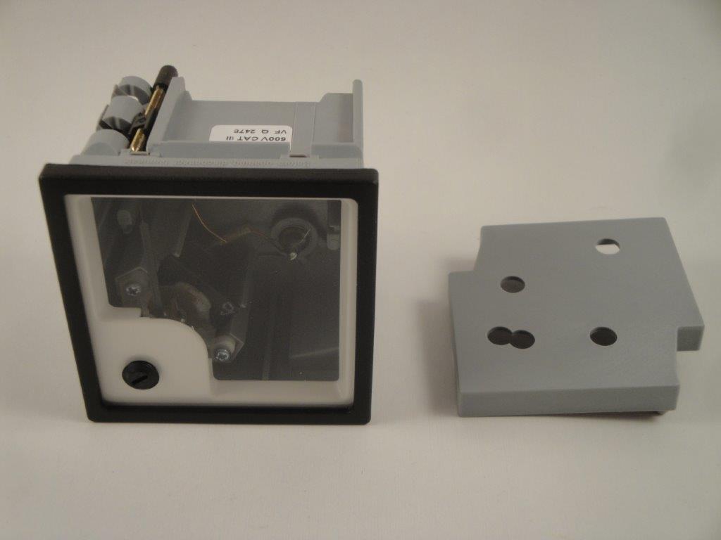 ST72 1A...2A Dreheisenamperemeter Kl 1,5 ohne Skala