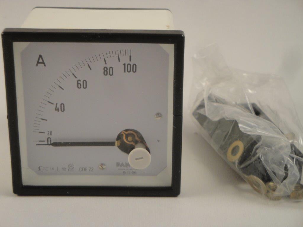 ST72 100A Dreheisenamperemeter Kl 1,5 Carlo Gavazzi CDE72 ST72 100A Dreheisenamperemeter Kl 1,5 Carlo Gavazzi CDE72