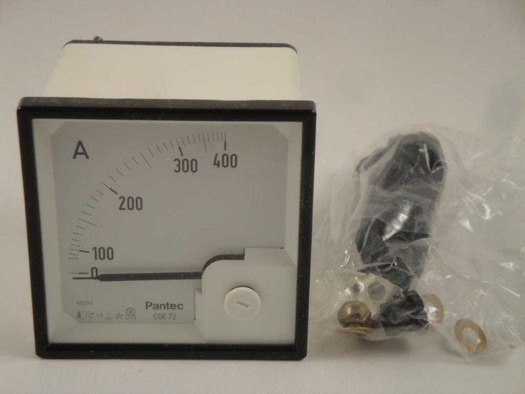 ST72  400A Dreheisenamperemeter Kl 1,5 Pantec CDE72