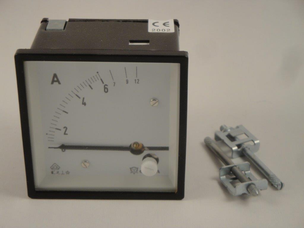 ST72  6A Dreheisenamperemeter Kl 1,5 CELSA EQ72