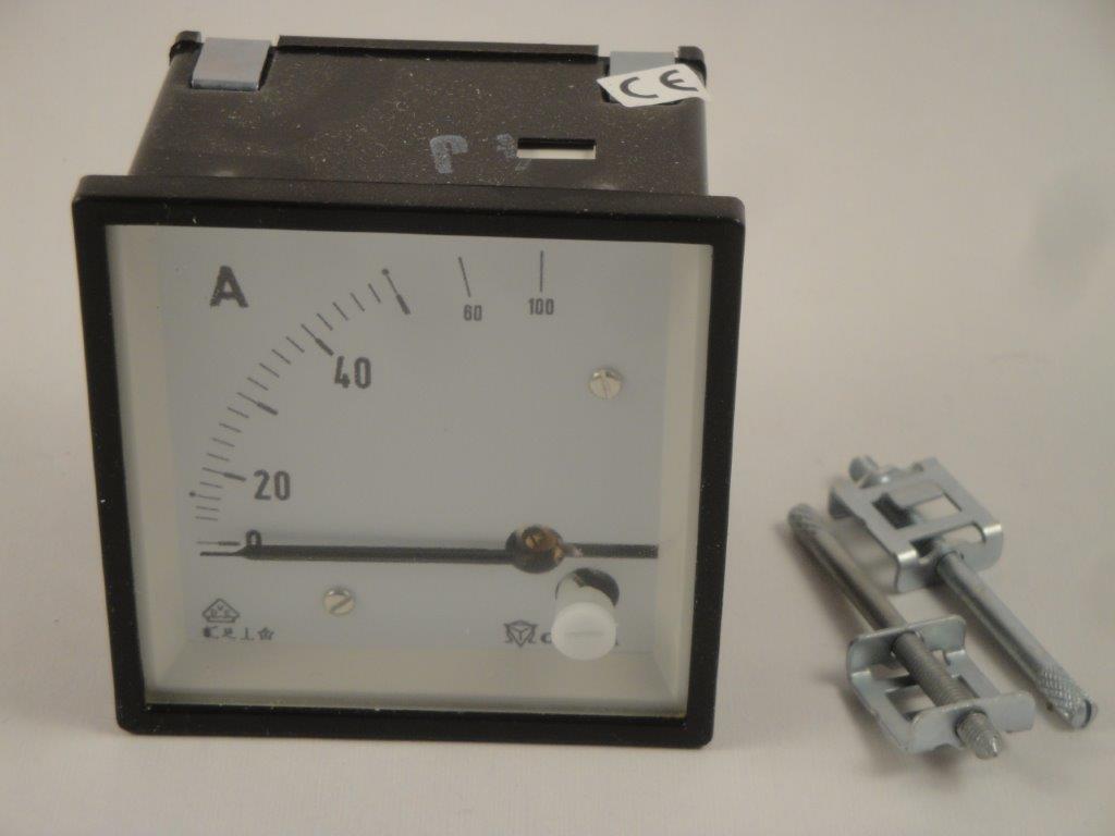 ST72  50/100A Dreheisenamperemeter Kl 1,5 CELSA EQ72