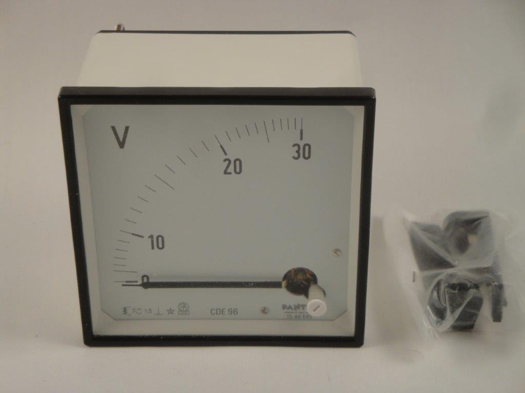 ST 96 30V Dreheisenvoltmeter, Pantec CDE96 ST 96 30V Dreheisenvoltmeter, Pantec CDE96