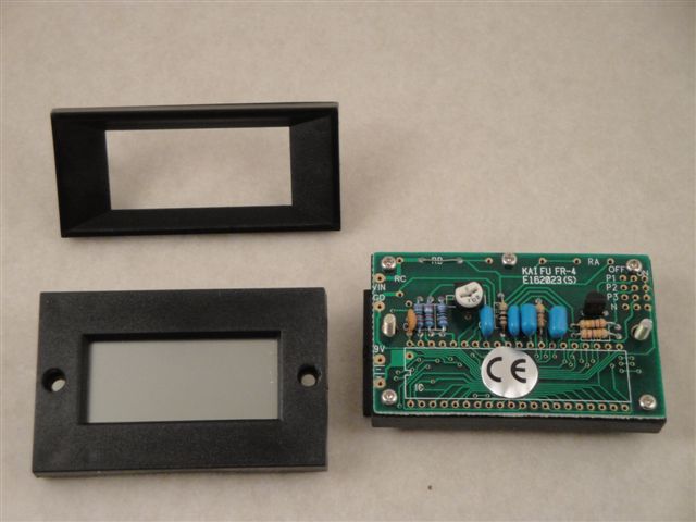 LCD PM  Einbaupanelmeter LCD - 9VDC, Velleman PMLCDa