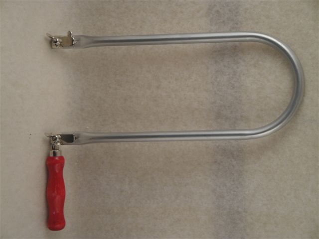 Laubs�gebogen 12mm/320mm verzinkt