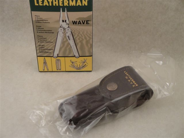 Lederetui (Wave) dunkel, Leatherman
