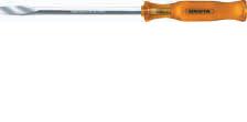 Schraubendreher, 4-kt.-Heft, 100x6,0mm, Bernstein 4-125