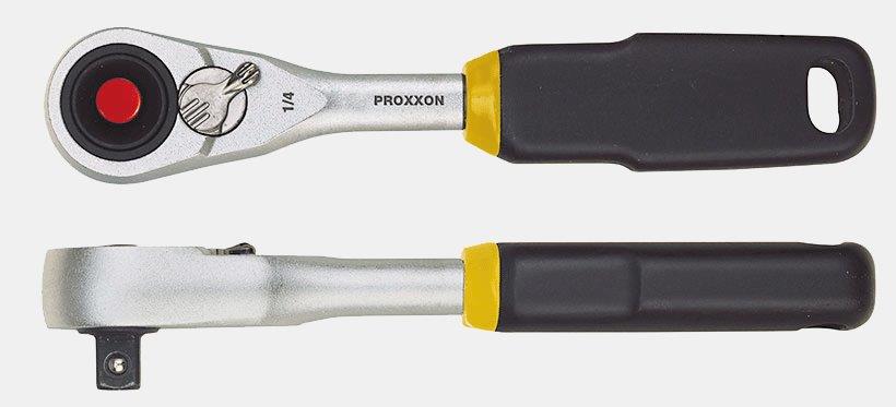 MICRO-Kompaktratsche 1/4" mit schlankem Kopf, Proxxon 23160