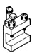 Stahlhalter-Element (einzeln) f�r PD 400, Proxxon 24416