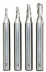 Schaftfr�sersatz 4-tlg. DIN 327, HSS ( 2-3-4-5mm), Proxxon 24610