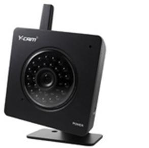 Y-cam Black S  IP camera, black, WiFi, ethernet, low-light & IR