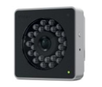Y-cam Cube,  IP camera, black, Micro-SD slot, WiFi, ethernet, IR