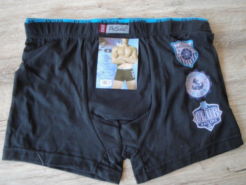 Herren Boxer, PESAIL HU-230 schwarz/blau, Gr��e XXXL, Nautical