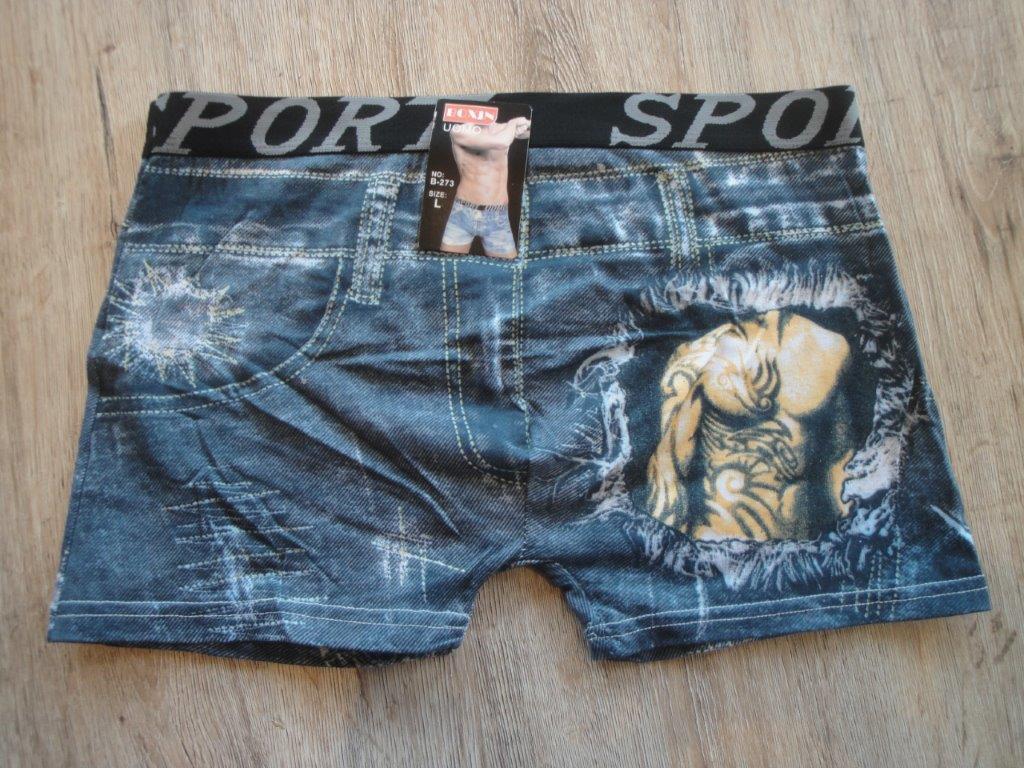 Herren Boxer, Boxin B-273, hellgrau, Gr��e L,  Boxin B-273